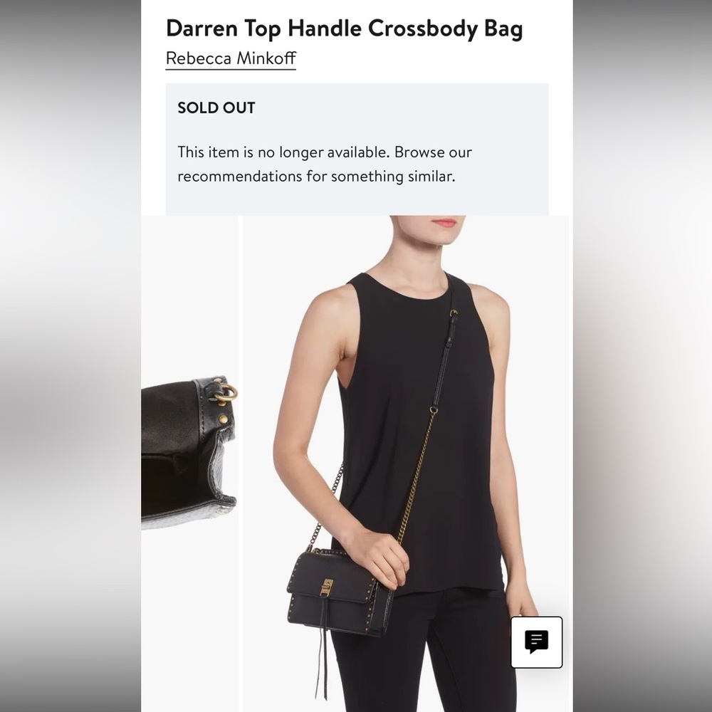 Rebecca Minkoff Darren Top Handle Crossbody Bag - Picture 2 of 6